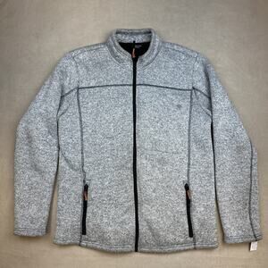 PARKSIDE Men's Gray Full-Zip Jacket